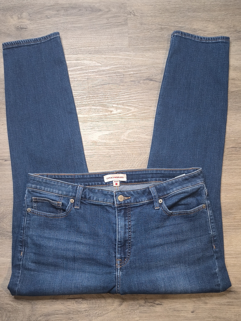 S1205 Mid Rise Hayden Skinny w/28" Inseam Lucky Women's Size 16 Jeans